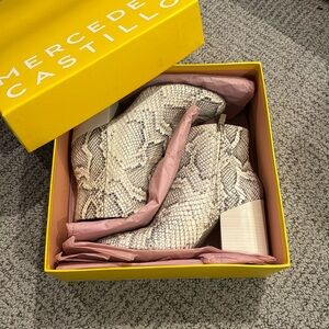 Cute Mercedes Castillo Madox Booties (New)